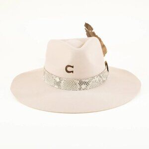 Charlie 1 Horse Sidewinder Wool Fedora Hat Lainey Wilson Wester Size L